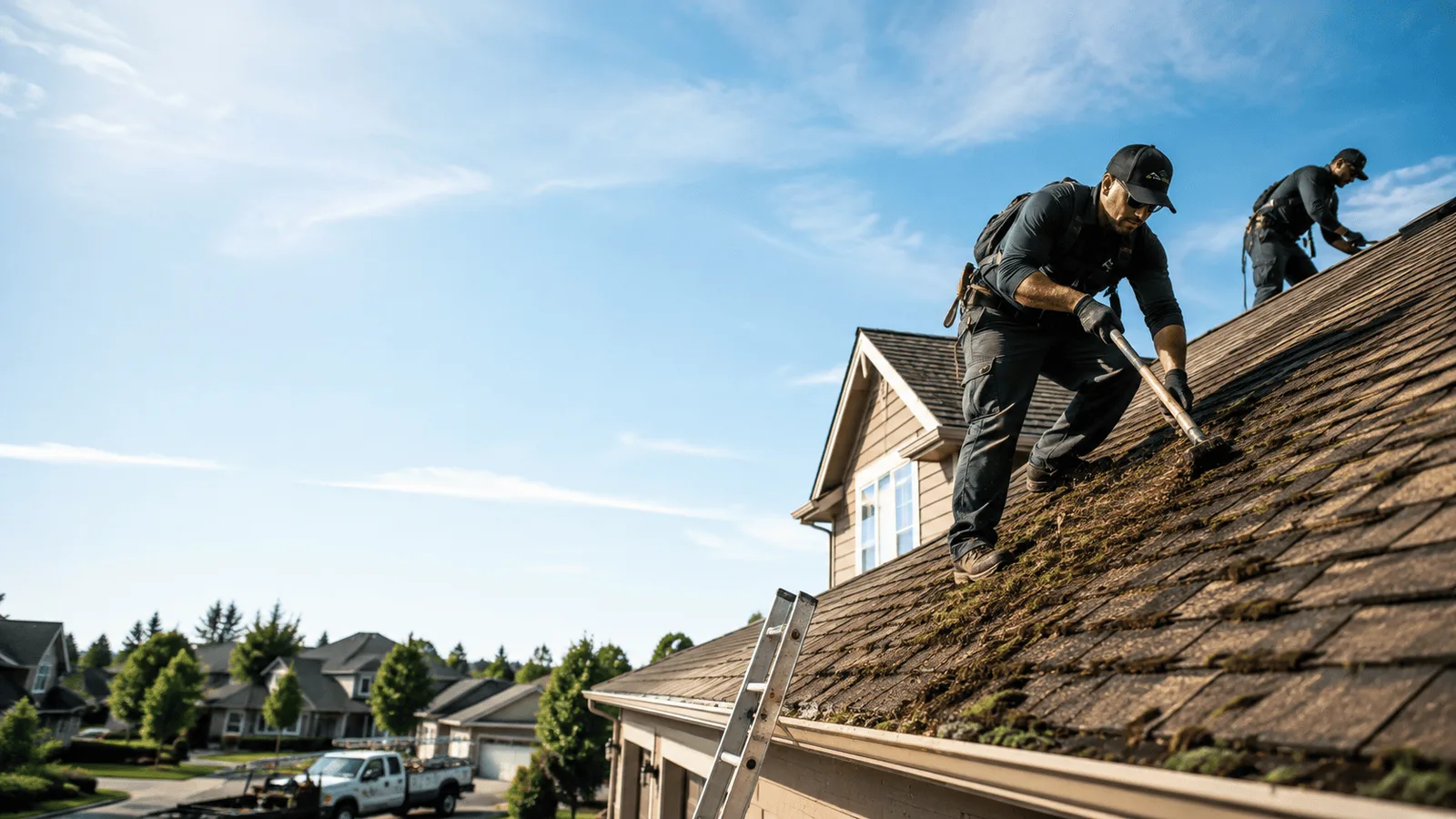 Roof Moss Removal in Malone, TX near me